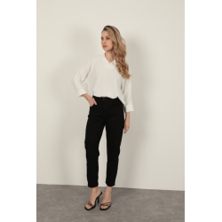 Veralis Yüksek Bel Mom Fit Denim Pantolon – Gün Boyu Konfor ve Şıklık!